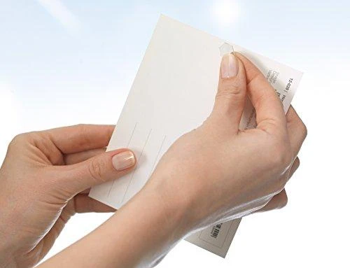 Tesa adhesive pads TACK, 200pcs., reusable, transparent