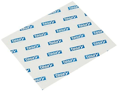 Tesa adhesive pads TACK, 200pcs., reusable, transparent