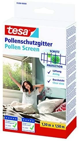 TESA ANTIALERGIJOS EKRANAS Juodas 1,3m x 1,5m