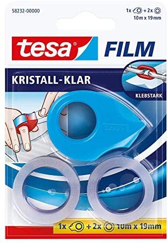 Tesa tesafilm Mini Abroller 3 Spalvos + 2x tesafilm 10/19 Kris.-K.
