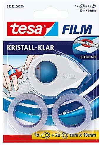 Tesa tesafilm Mini Abroller 3 Spalvos + 2x tesafilm 10/19 Kris.-K.