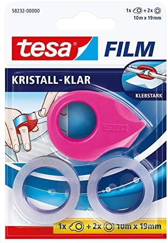Tesa tesafilm Mini Abroller 3 Spalvos + 2x tesafilm 10/19 Kris.-K.