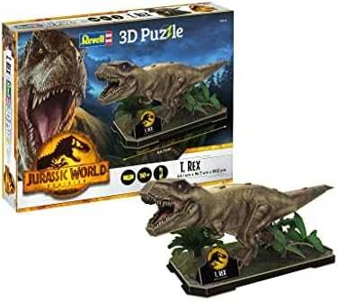 *****REVELL dėlionė 3D Juros periodo pasaulis T.Rex 00241