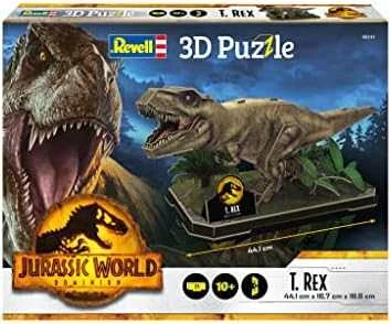 *****REVELL dėlionė 3D Juros periodo pasaulis T.Rex 00241