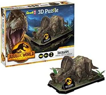 *****REVELL dėlionė 3D Juros periodo Triceratops 00242