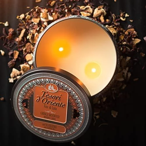 Tesori D'Oriente Tesori d´Oriente Fior di Loto Scented Candle, 200 g