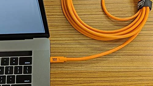 Tether Tools TetherPro 4,6 m kabelis USB-C į USB C CUC15-ORG