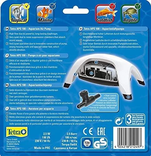 Tetra APS 100 Baltas