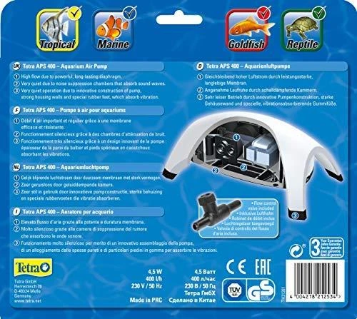 Tetra APS 400 Baltas