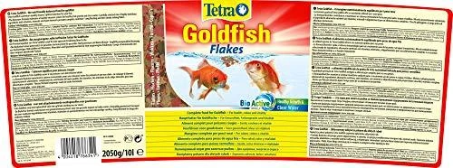 „Tetra Goldfish“ 10 l kibiras, maistiniai dribsniai auksinėms žuvelėms / šaltam vandeniui