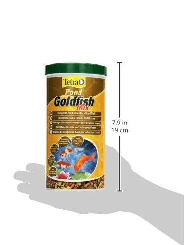 Tetra Pond Goldfish Mix pašaras auksinėms žuvytėms tvenkiniuose su krevetėmis 1 LS