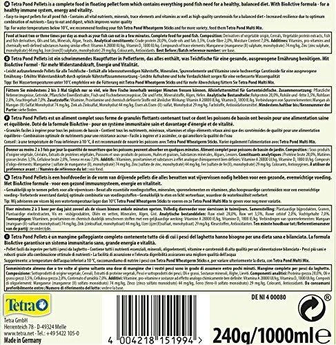 TetraPond Pellets medium 1L pašaras tvenkinio žuvims nuo 20cm