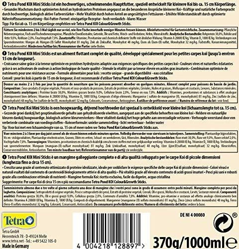 TetraPond Koi SticksJunior 1L pašaras karpiams S