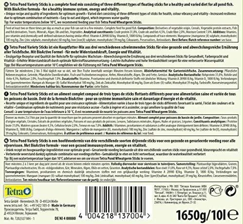 „Tetra Pond Variety Sticks“ tvenkinio trąšos, 10 l – kibiras (396410)