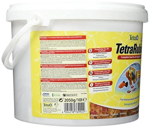 TetraRubin 10l pašaras dekor. žuvims ryškin