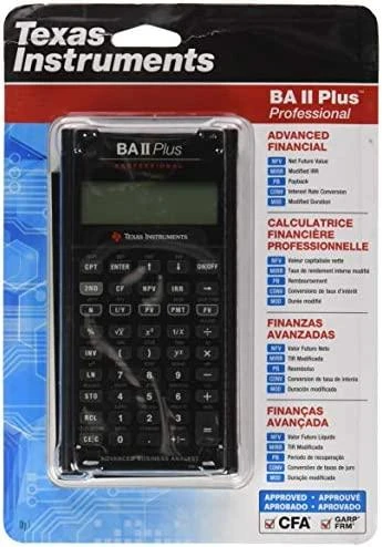 Texas Instruments BA II Plus Professional originalioje pakuotėje