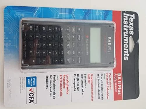 Texas Instruments BA II Plus Professional originalioje pakuotėje