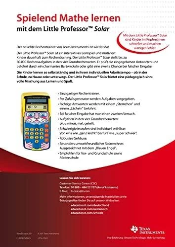 Texas Instruments Little Professor lankstinukas