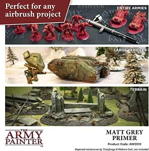 Army Painter Army Painter Warpaints - Oro pilkas gruntas, 100 ml