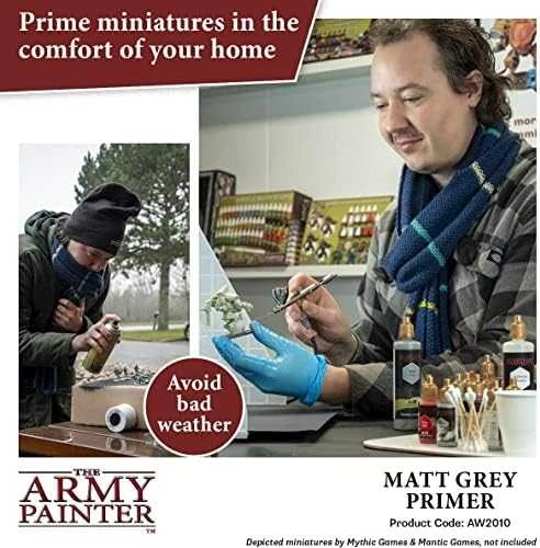 Army Painter Army Painter Warpaints - Oro pilkas gruntas, 100 ml