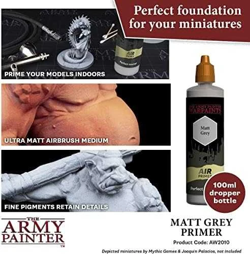 Army Painter Army Painter Warpaints - Oro pilkas gruntas, 100 ml