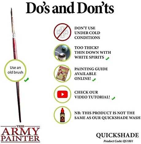 The Army Painter Army Painter Quickshade Dip: švelnus tonas