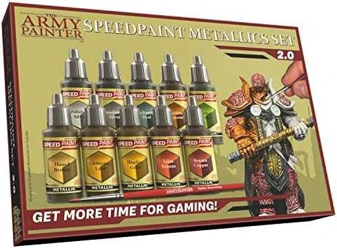 „The Army Painter“ – „Speedpaint Metallics“ rinkinys 2.0