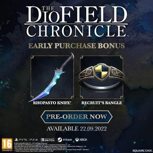 „Square Enix The Diofield Chronicles“ XBOX serija X