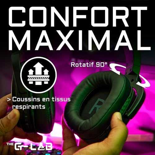 Žaidimų ausinės Trust GXT 450 Blizz RGB 7.1 Surround, 23191