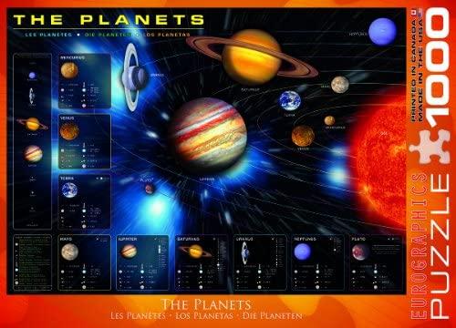 Eurographics Dėlionė 1000 vnt. - Planetos