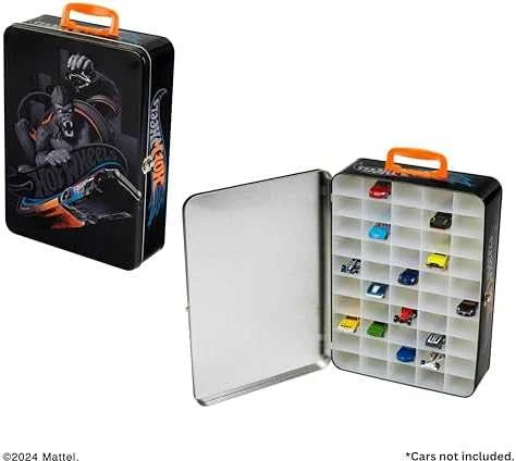 Metalinis dėklas mašinytėms Theo Klein Hot Wheels
