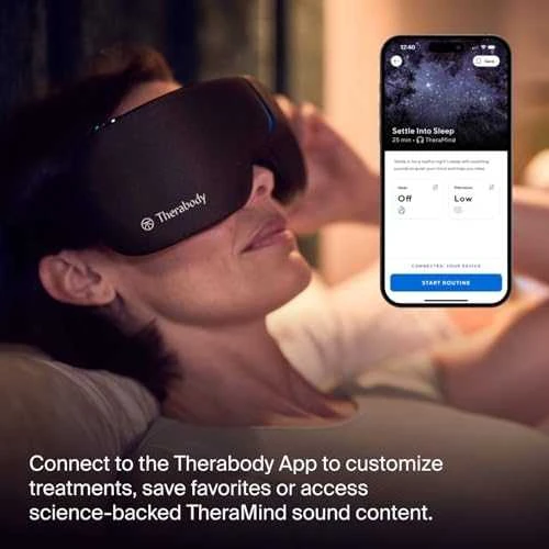 THERABODY SMARTGOGGLES 2.0, Juodas