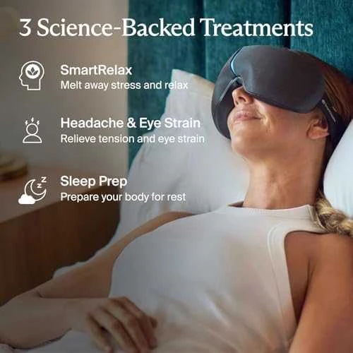 THERABODY SMARTGOGGLES 2.0, Juodas