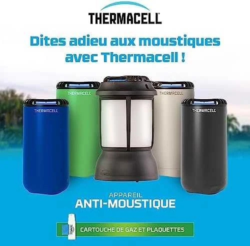Thermacell UODUS ATBAIDANTIS ĮRENGINYS ŽIBINTAS (1 dujų kasetė + 3 plokštės)