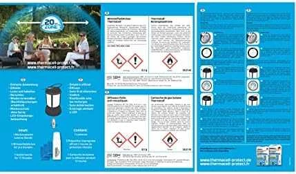 Thermacell UODUS ATBAIDANTIS ĮRENGINYS ŽIBINTAS (1 dujų kasetė + 3 plokštės)