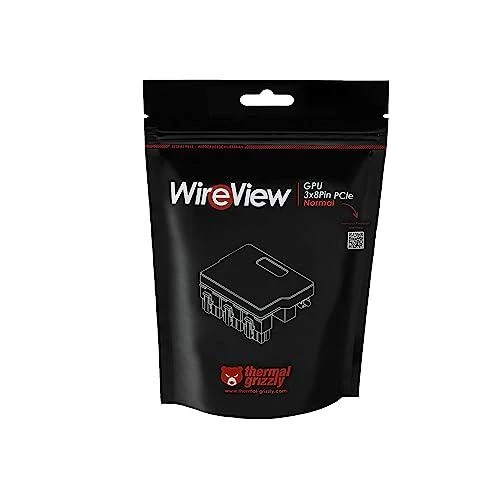 Thermal Grizzly | WireView | GPU 3x8Pin PCIe Normalus | Juodas | N/A