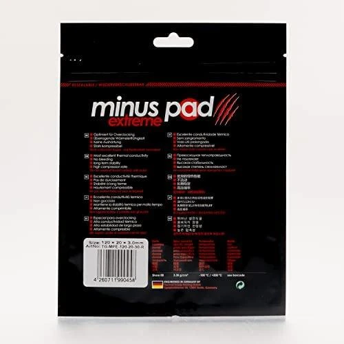 Thermal Grizzly Minus Pad Extreme – 120 × 20 × 3 mm