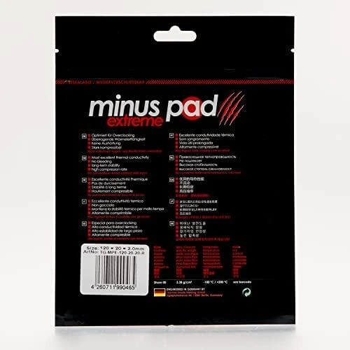 Thermal Grizzly Minus Pad Extreme – 120 × 20 × 2 mm