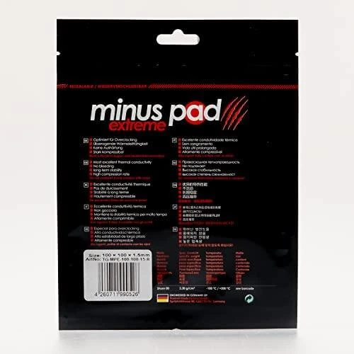 Thermal Grizzly Minus Pad Extreme – 100 × 100 × 1,5 mm
