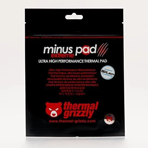 „Thermal Grizzly Minus Pad Extreme“ – 100 × 100 × 1 mm
