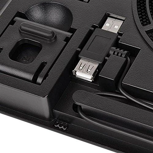Thermaltake Massive A23 nešiojamojo kompiuterio aušinimo padas 40,6 cm (16") Juodas