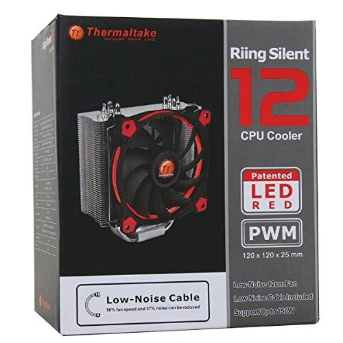 THERMALTAKE Riing Silent Raudona 12