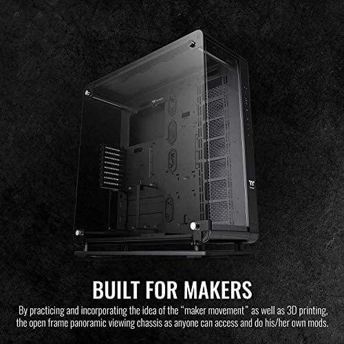 Thermaltake Core P8 Juodas Tempered Glass
