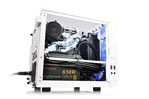 Housing Thermaltake CA-1B8-00S6WN-01 (Mini ITX, baltos spalvos)