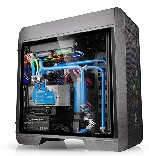 Housing Thermaltake Core V71 TG CA-1B6-00F1WN-04 (ATX, Extended ATX, Micro ATX, Mini ITX, juodos spalvos)