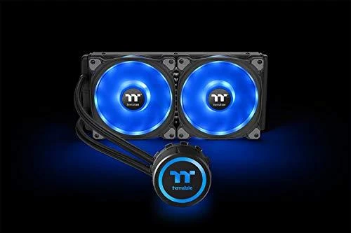 Thermaltake Floe DX skystas aušintuvas su mėlynu RGB apšvietimu