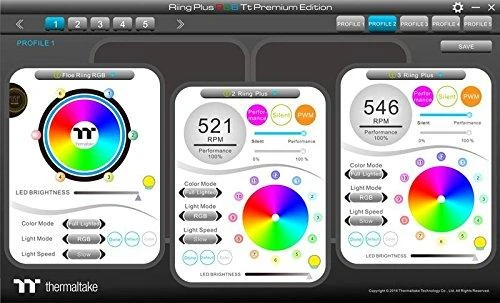 Vandens aušinimas „Thermaltake Floe Riing RGB 280“ (CL-W167-PL14SW-A)