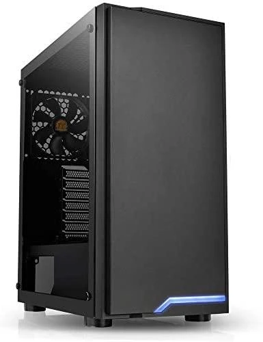 Housing Thermaltake H100 CA-1L4-00M1WN-02 (ATX, Micro ATX, Mini ITX, juodos spalvos)