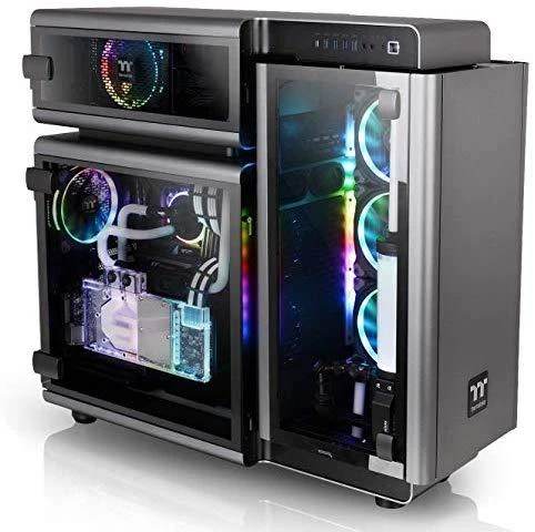 Korpusas Thermaltake LEVEL 20 RGB CA-1J9-00F9WN-00 (ATX, Extended ATX, Micro ATX, Mini ITX, pilka spalva)