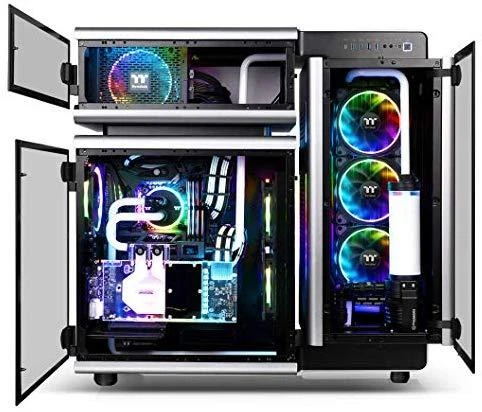 Korpusas Thermaltake LEVEL 20 RGB CA-1J9-00F9WN-00 (ATX, Extended ATX, Micro ATX, Mini ITX, pilka spalva)